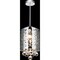 Cwi Lighting Eternity 1 Light Drum Shade Mini Pendant With Chrome Finish 5008P6ST - alternate 2
